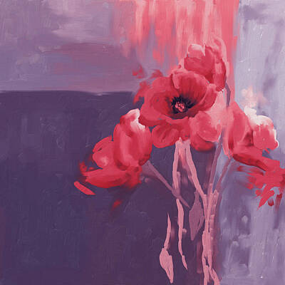 Designs Similar to Red Poppies II by Mawra Tahreem