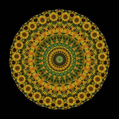 Psychedelic.sunflower Art