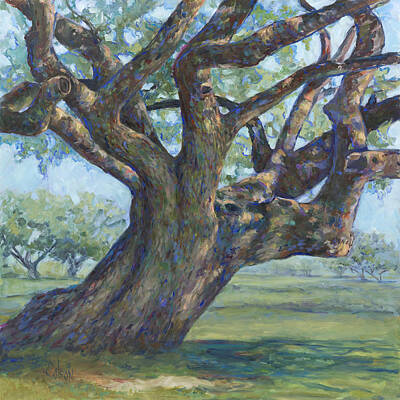 Mighty Oak Paintings Art Prints