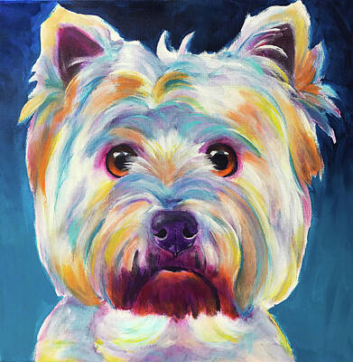 Designs Similar to Westie - Chispy by Dawg Painter