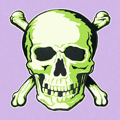 Skull And Cross Bones Art