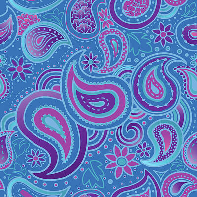 Paisley Pattern Art