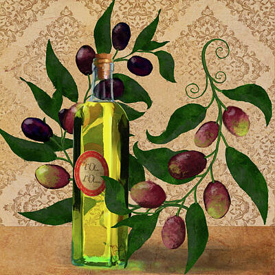 Olive Oil Digital Art Prints