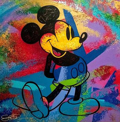 Disney Lilo And Stitch Art Print by Steven Parker - Pixels