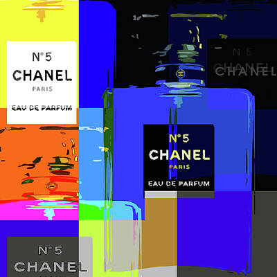 Chanel Bleu de Chanel Male cologne Framed Print by David Ilzhoefer
