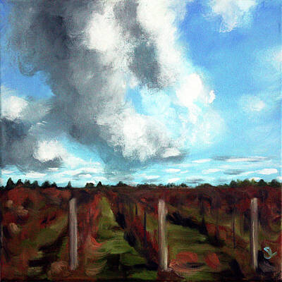  Painting - Niagara Sky #1 by Sarah Lynch