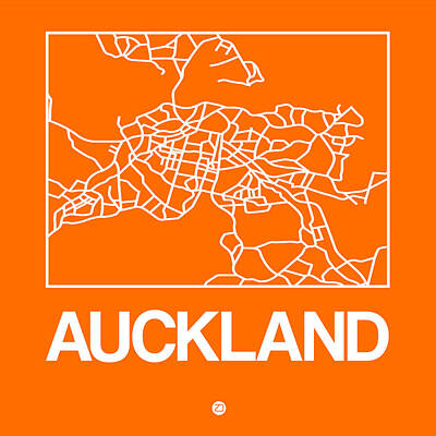 Designs Similar to Orange Map of Auckland