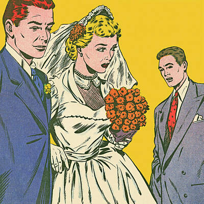 Wedding Bouquet Drawings