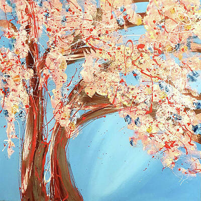  Painting - Blossom Tree by Martin Bush