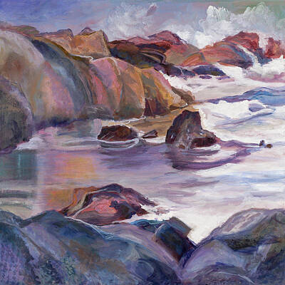  Painting - Coastal Reflections by Ruth Bates