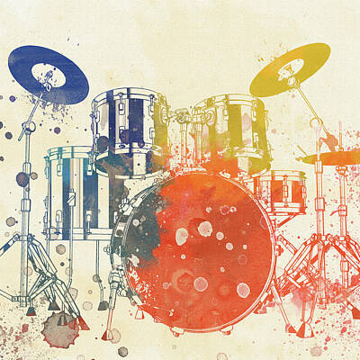 Designs Similar to Colorful Drum Set by Dan Sproul