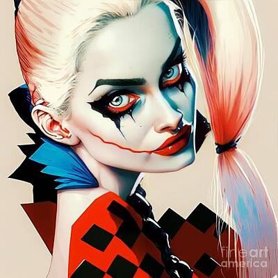 Harley Quinn Art Prints (Page #2 of 14) for Sale | Fine Art America