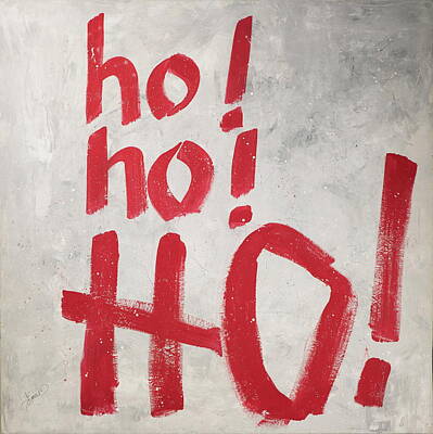  Painting - Ho Ho Ho by Terri Einer