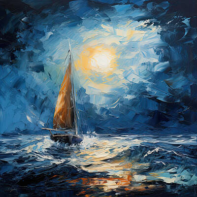 Sailing Vessel Digital Art