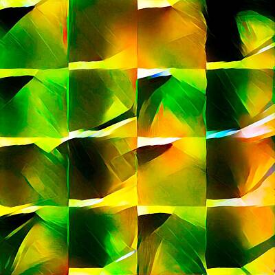  Digital Art - Leaves by Daniel Davidsohn