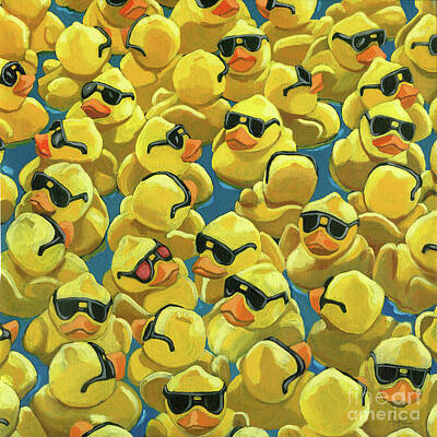 Rubber Duck Paintings