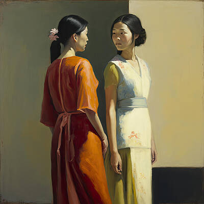 Asian Female Paintings
