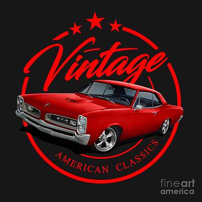 Vintage Pontiac Art