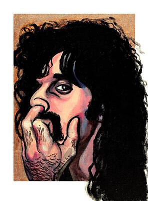 Designs Similar to Frank Zappa by Adam B Cook