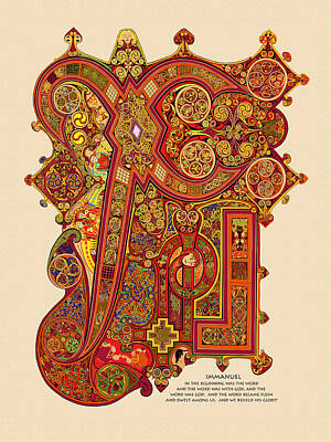 Book Of Kells Art