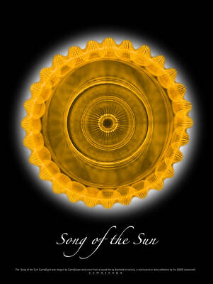  Photograph - Song of the Sun #3 by CymaScope