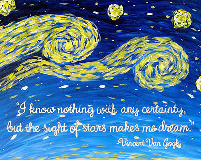 Van Gogh Quotes Art Prints Fine Art America