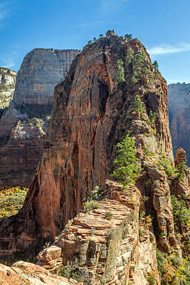 Angels Landing In Zion Photograph by Pierre Leclerc Photography
