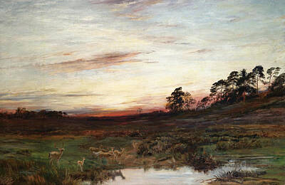  Painting - Evening Glory by John MacWhirter