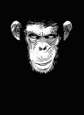 Monkey Face Art Fine Art America