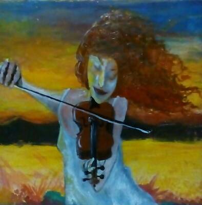 Image result for irish fiddler painting