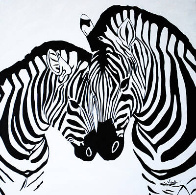 Zebra Paintings (Page #2 of 91) | Fine Art America