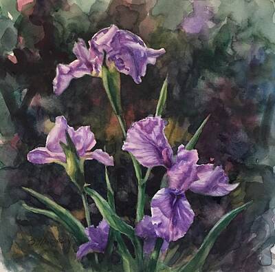 Irises Paintings (Page #25 of 100) | Fine Art America
