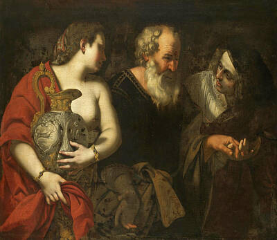  Painting - Lot And His Daughters by Filippo Vitale