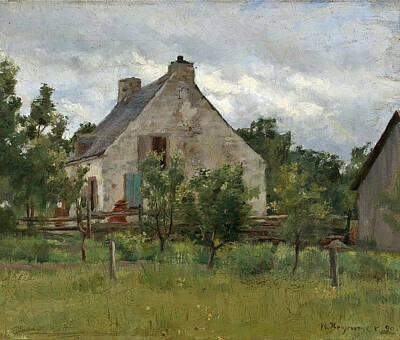  Painting - Maison De Campagne by William Brymner