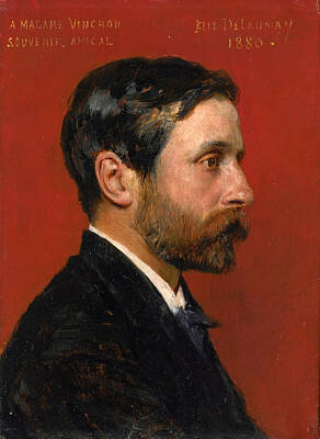  Painting - Portrait Of Monsieur Vinchon by Jules-Elie Delaunay