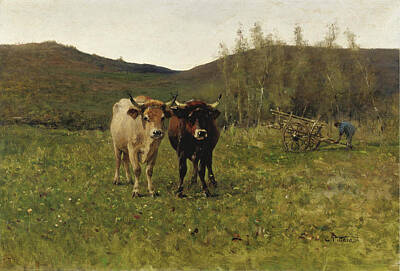  Painting - Rural Scene by Carlo Pittara