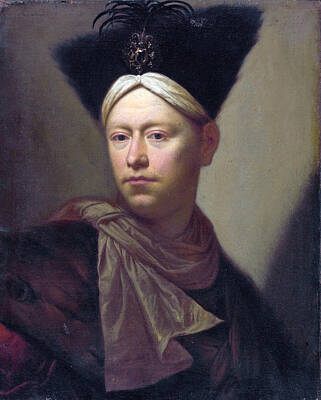 Salomon Adler Painting - Self-portrait by Salomon Adler