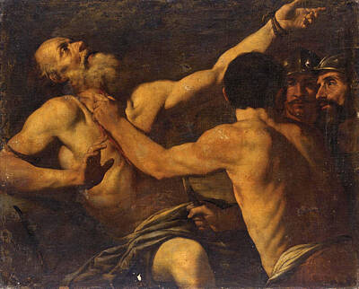  Painting - The Martyrdom Of Saint Bartholomew by Filippo Vitale