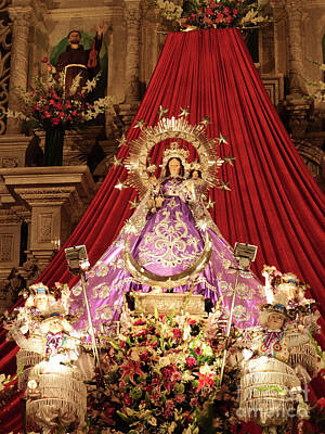 Virgen De La Candelaria Photograph by Jorge Carrion