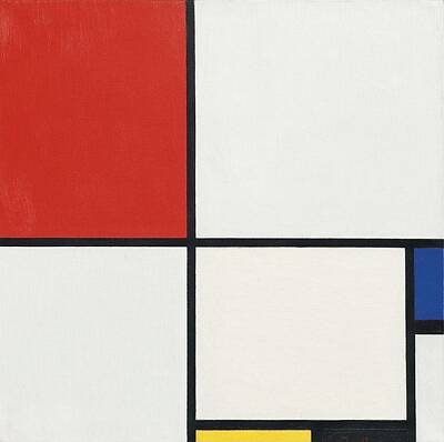 Piet Mondrian Paintings (Page #3 of 3) | Fine Art America