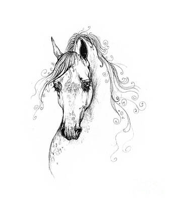 Horse Drawing Art Prints (Page #5 of 92) | Fine Art America