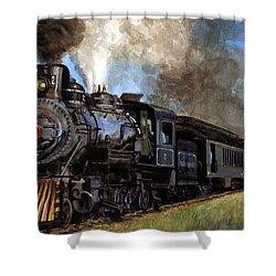 Steam Locomotive Painting by Dale Jackson
