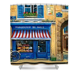 French Cheese Shop Painting by Marilyn Dunlap