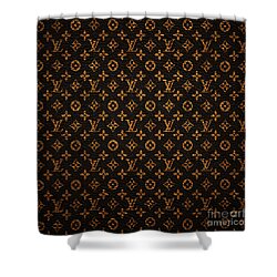 Louis Vuitton Monogram Shower Curtains | Fine Art America