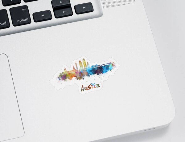 Austin Skyline Stickers