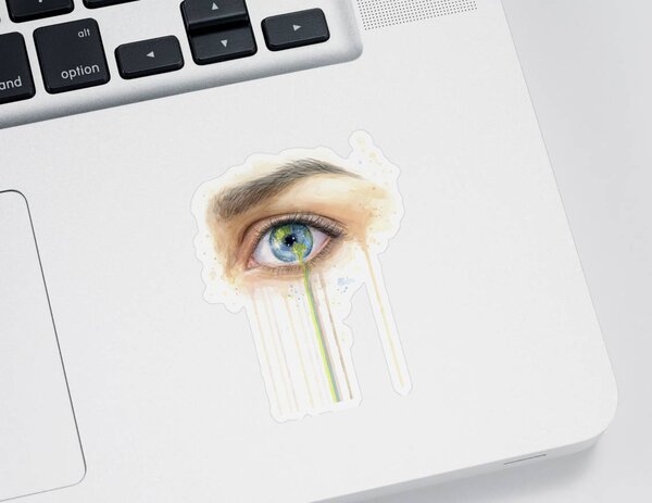 Blue Eyes Stickers