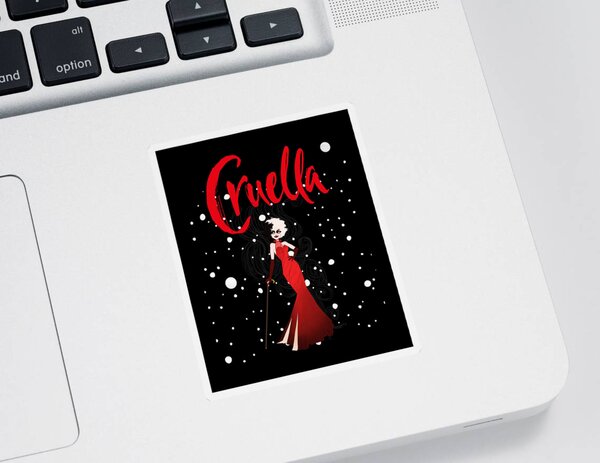 Cruella De Vil Stickers