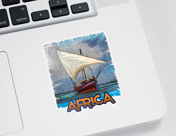 Dhow Stickers