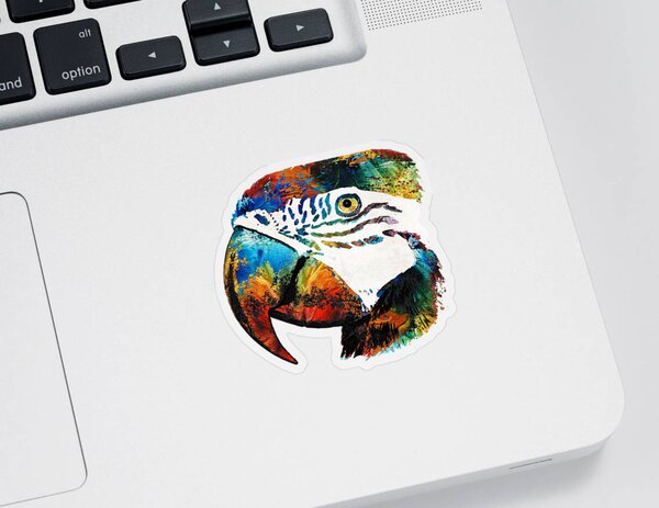 Macaw Stickers