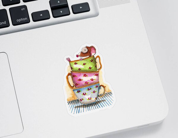 Tea Cup Stickers